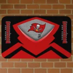 Tampa Bay Buccaneers Ninja Mesh Red Doormat