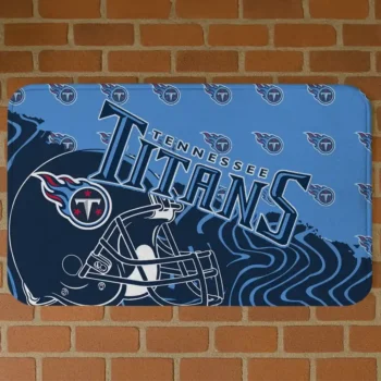 Tennessee Titans Football Pride Navy Doormat