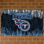 Tennessee Titans Vertical Flow Navy Doormat