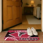 customized-atlanta-falcons-football-crest-red-black-doormat-best-selling.webp