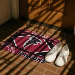 customized-atlanta-falcons-football-crest-red-black-doormat-best-selling.webp