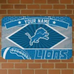 customized-detroit-lions-football-crest-blue-black-doormat-best-selling.webp