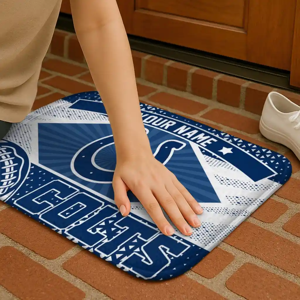 customized-indianapolis-colts-football-crest-blue-black-doormat-premium-grade.webp