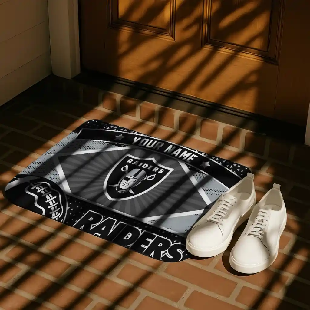 customized-las-vegas-raiders-football-crest-black-doormat-trendy.webp