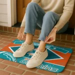 customized-miami-dolphins-football-crest-aqua-black-doormat-best-selling.webp