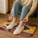 customized-washington-commanders-football-crest-burgundy-black-doormat-best-selling.webp