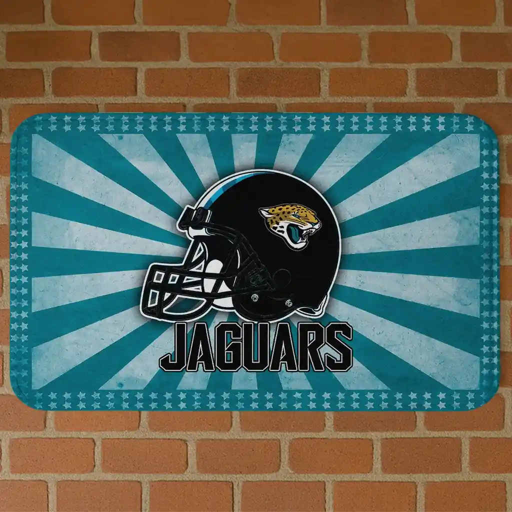 jacksonville-jaguars-helmet-centerpiece-teal-doormat-best-selling.webp jacksonville jaguars helmet centerpiece teal doormat best selling