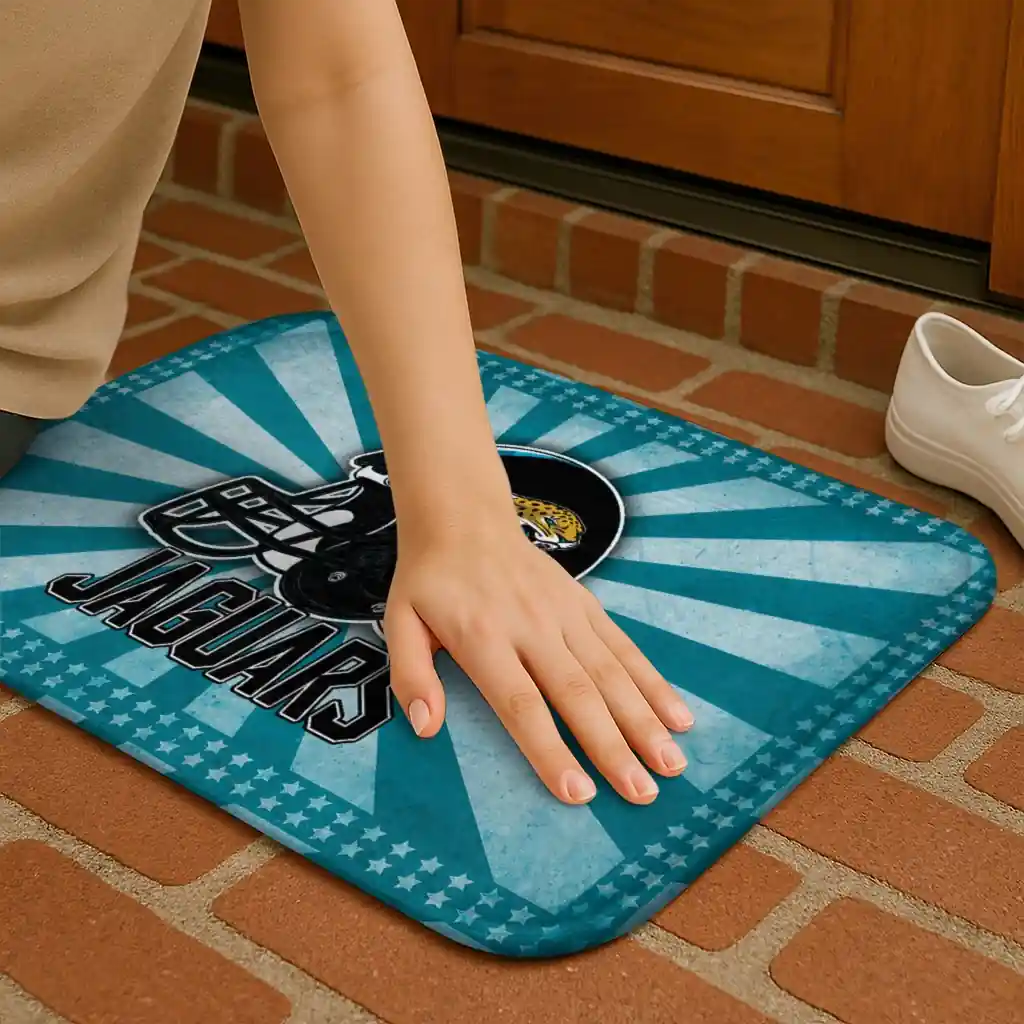 jacksonville-jaguars-helmet-centerpiece-teal-doormat-premium-grade.webp