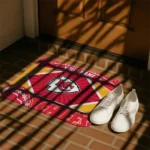 personalized-kansas-city-chiefs-football-crest-red-black-doormat-best-selling.webp