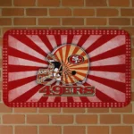 san-francisco-49ers-helmet-centerpiece-red-doormat-best-selling.webp