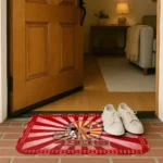 san-francisco-49ers-helmet-centerpiece-red-doormat-best-selling.webp