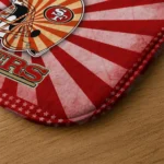 san-francisco-49ers-helmet-centerpiece-red-doormat-best-selling.webp