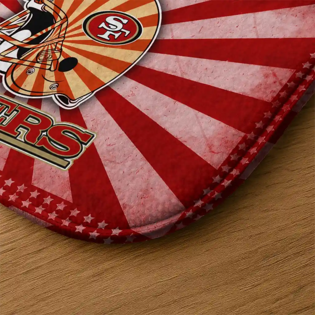 san-francisco-49ers-helmet-centerpiece-red-doormat-latest-model.webp