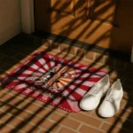 san-francisco-49ers-helmet-centerpiece-red-doormat-best-selling.webp