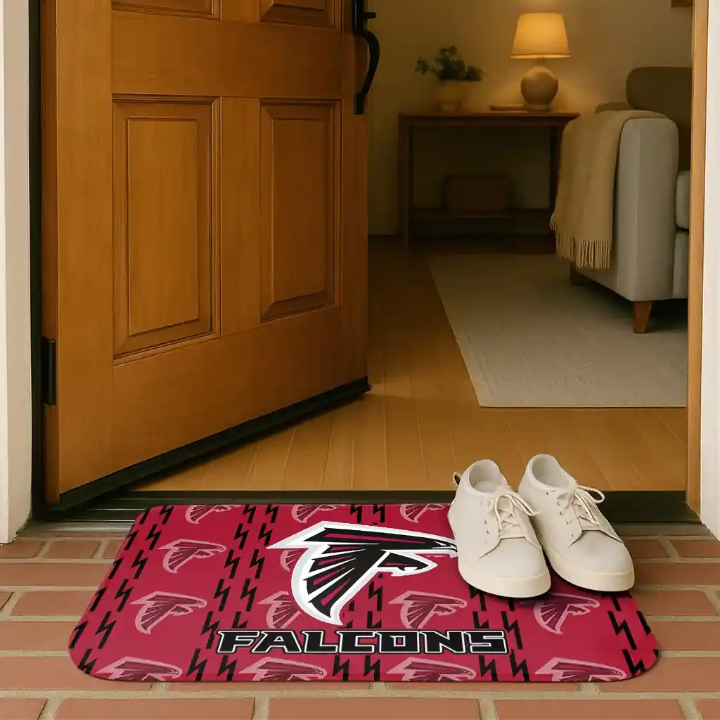 atlanta-falcons-bolt-row-red-doormat-fashion-forward.webp