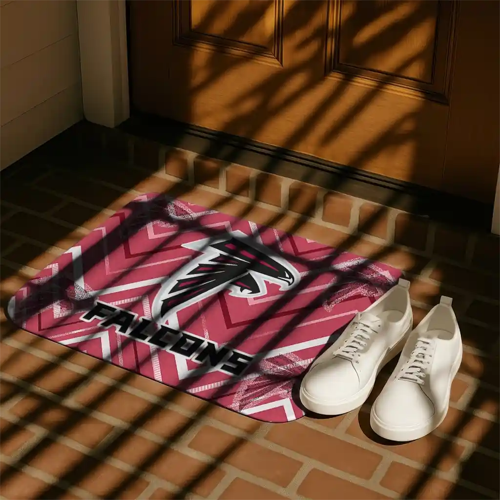 atlanta-falcons-chevron-geometrics-red-doormat-trendy.webp