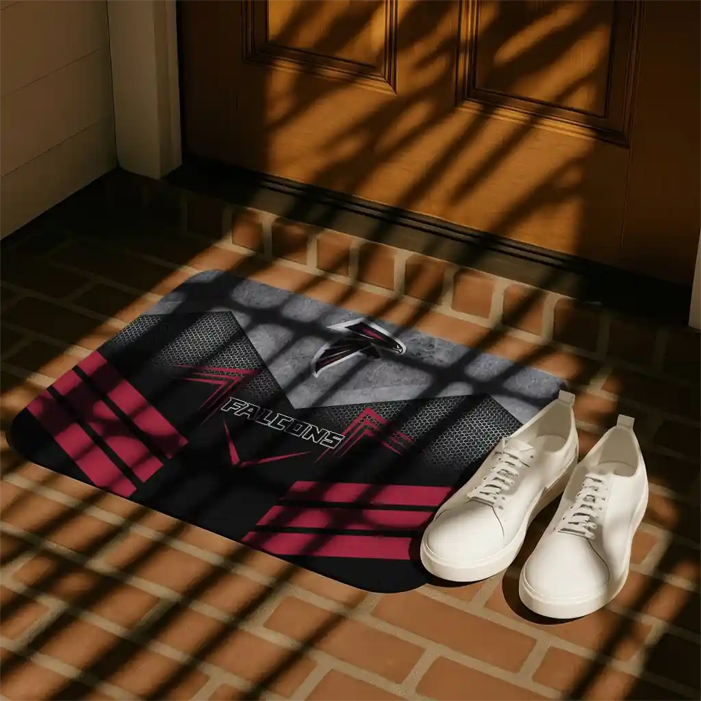 atlanta-falcons-chevron-points-red-black-doormat-trendy.webp