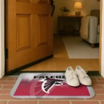 atlanta-falcons-pixel-blur-red-doormat-best-selling.webp