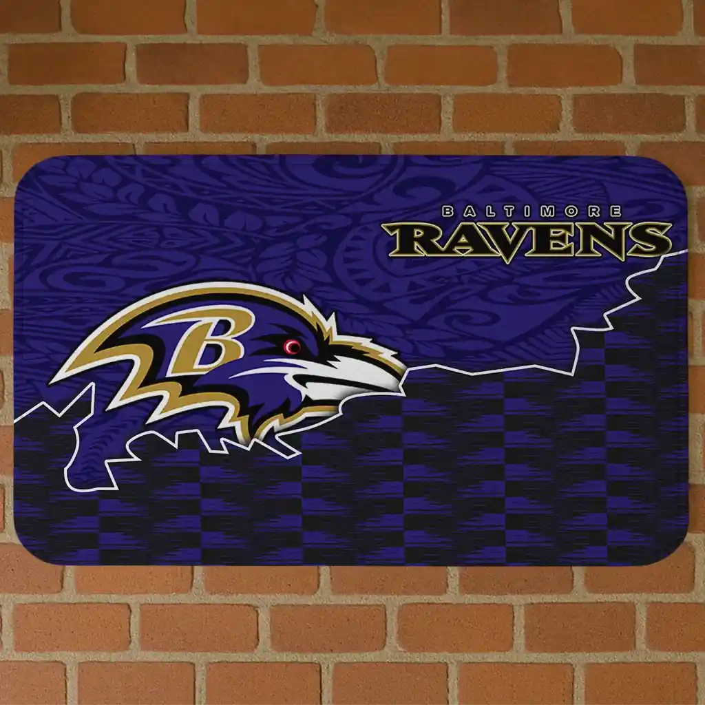 baltimore-ravens-tribal-detailing-purple-black-doormat-best-selling.webp baltimore ravens tribal detailing purple black doormat best selling