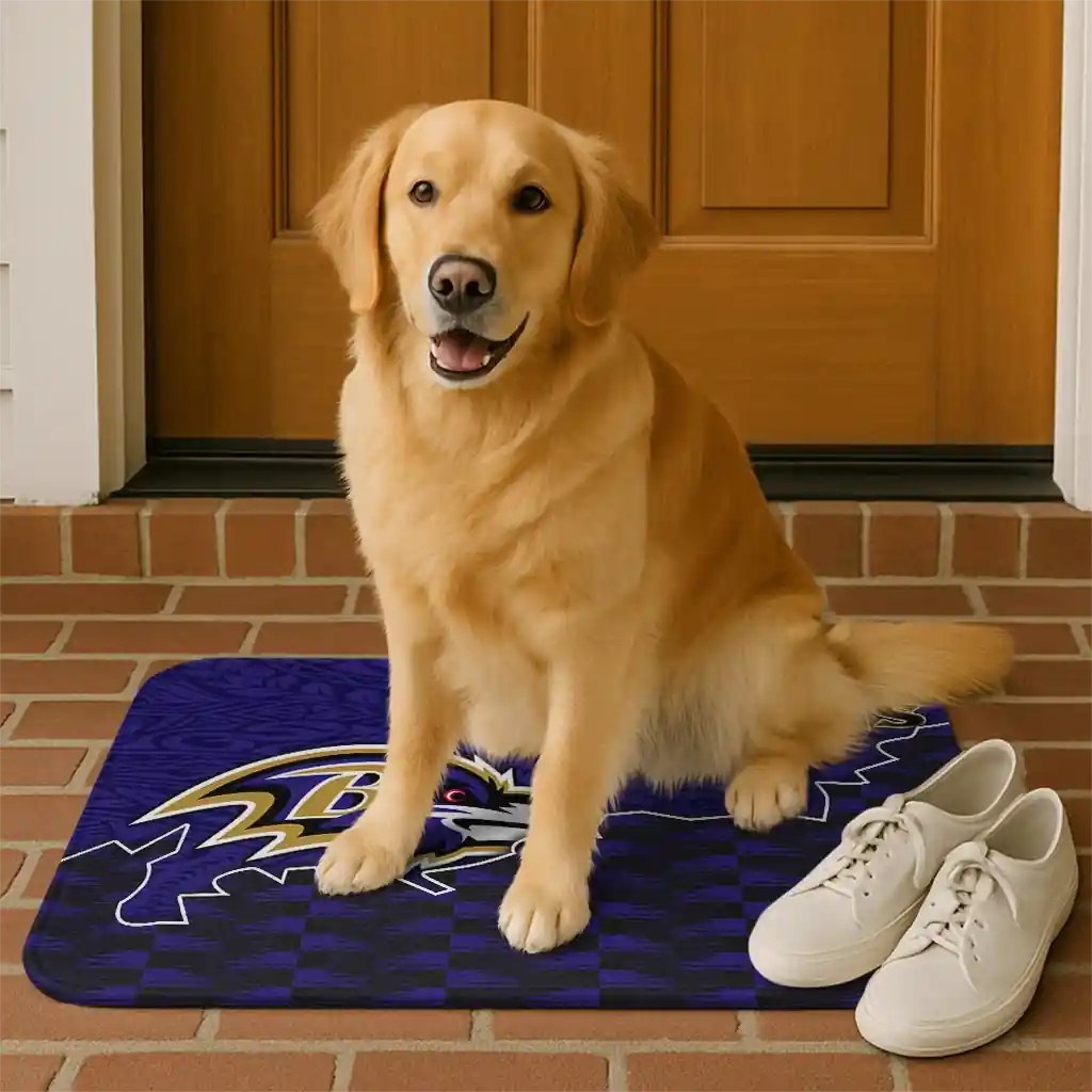 baltimore-ravens-tribal-detailing-purple-black-doormat-high-quality.webp
