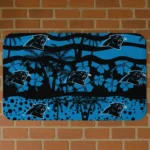 carolina-panthers-palm-silhouette-blue-black-doormat-best-selling.webp