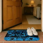 carolina-panthers-palm-silhouette-blue-black-doormat-best-selling.webp