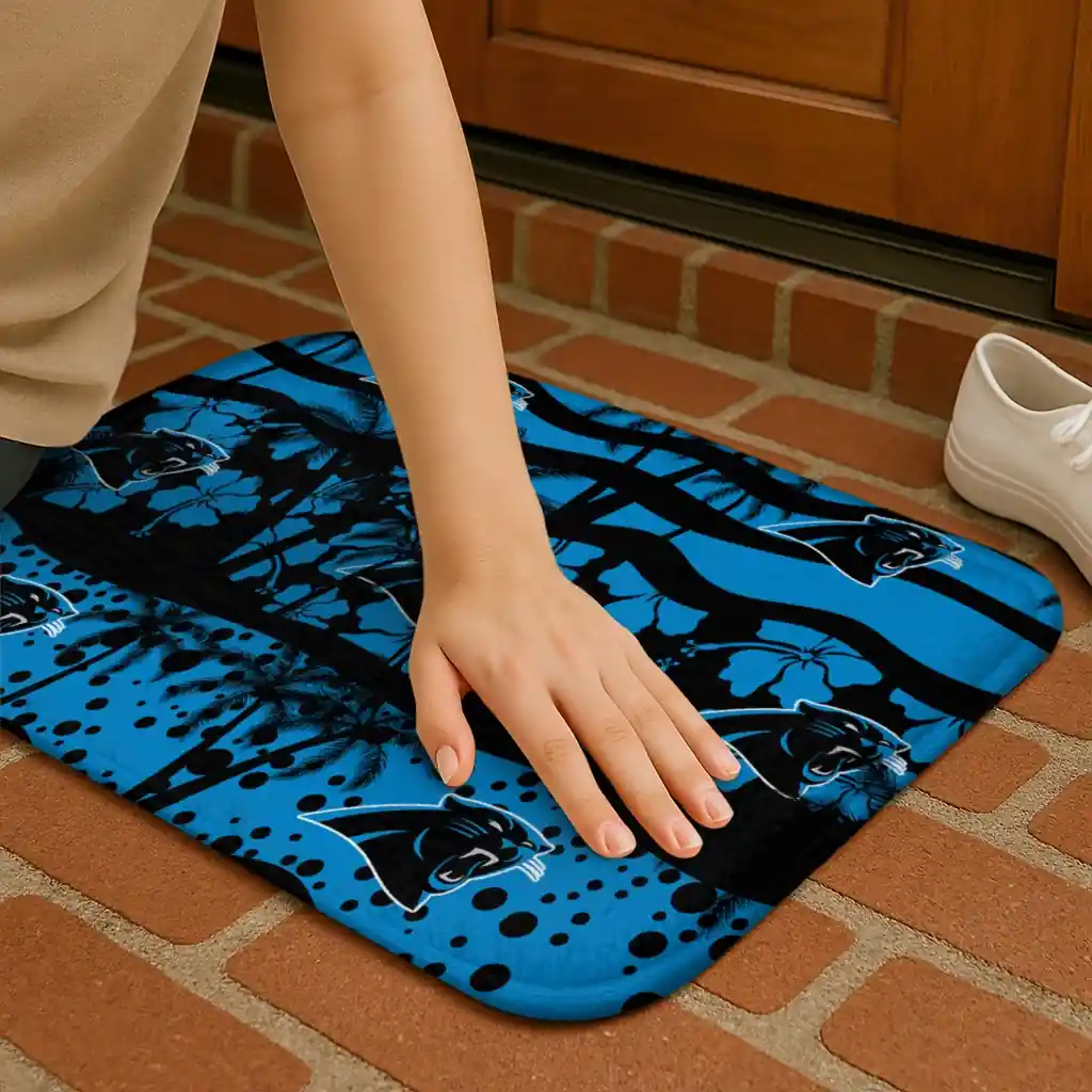 carolina-panthers-palm-silhouette-blue-black-doormat-premium-grade.webp