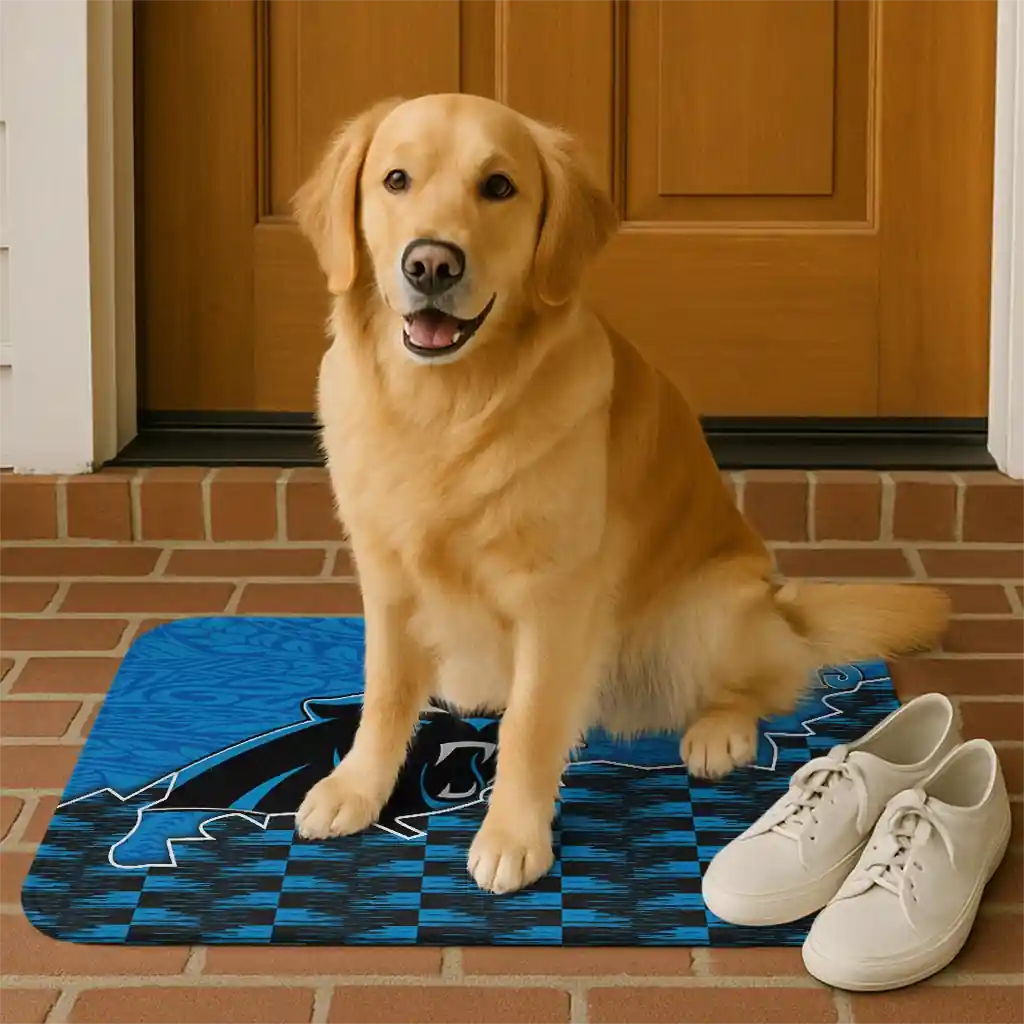 carolina-panthers-tribal-detailing-blue-black-doormat-high-quality.webp