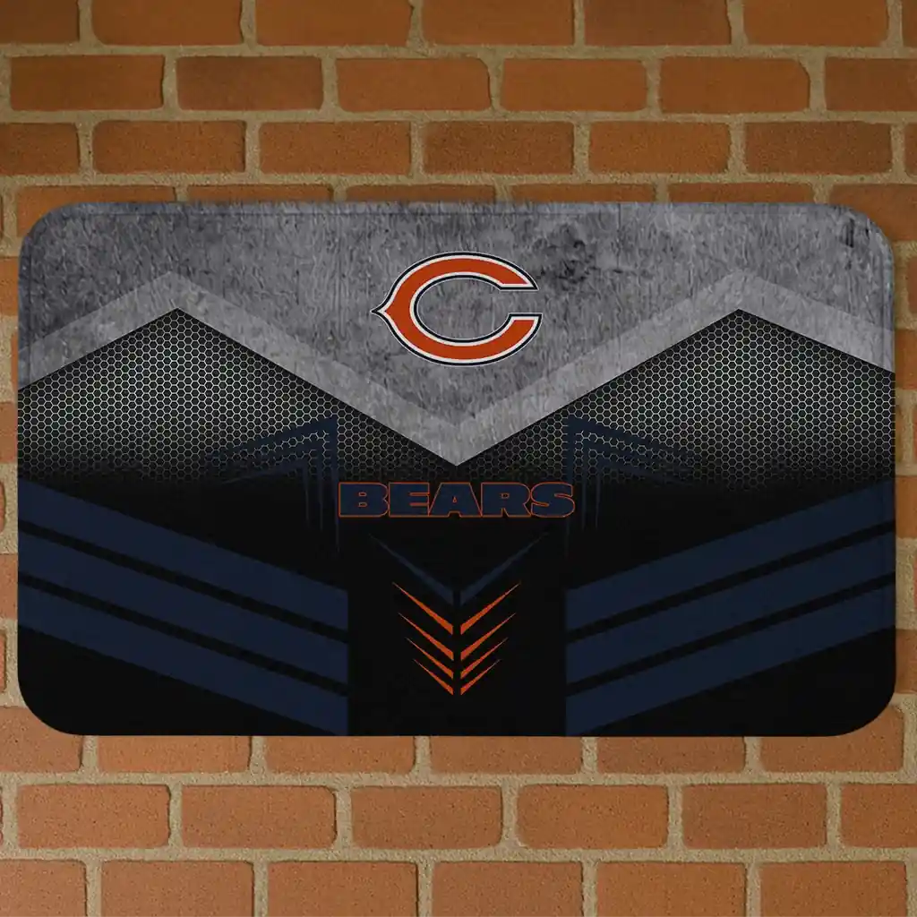 chicago-bears-chevron-points-blue-black-doormat-best-selling.webp chicago bears chevron points blue black doormat best selling