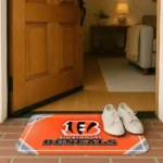 cincinnati-bengals-silver-halftone-orange-doormat-best-selling.webp