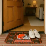 cleveland-browns-bolt-row-brown-doormat-best-selling.webp