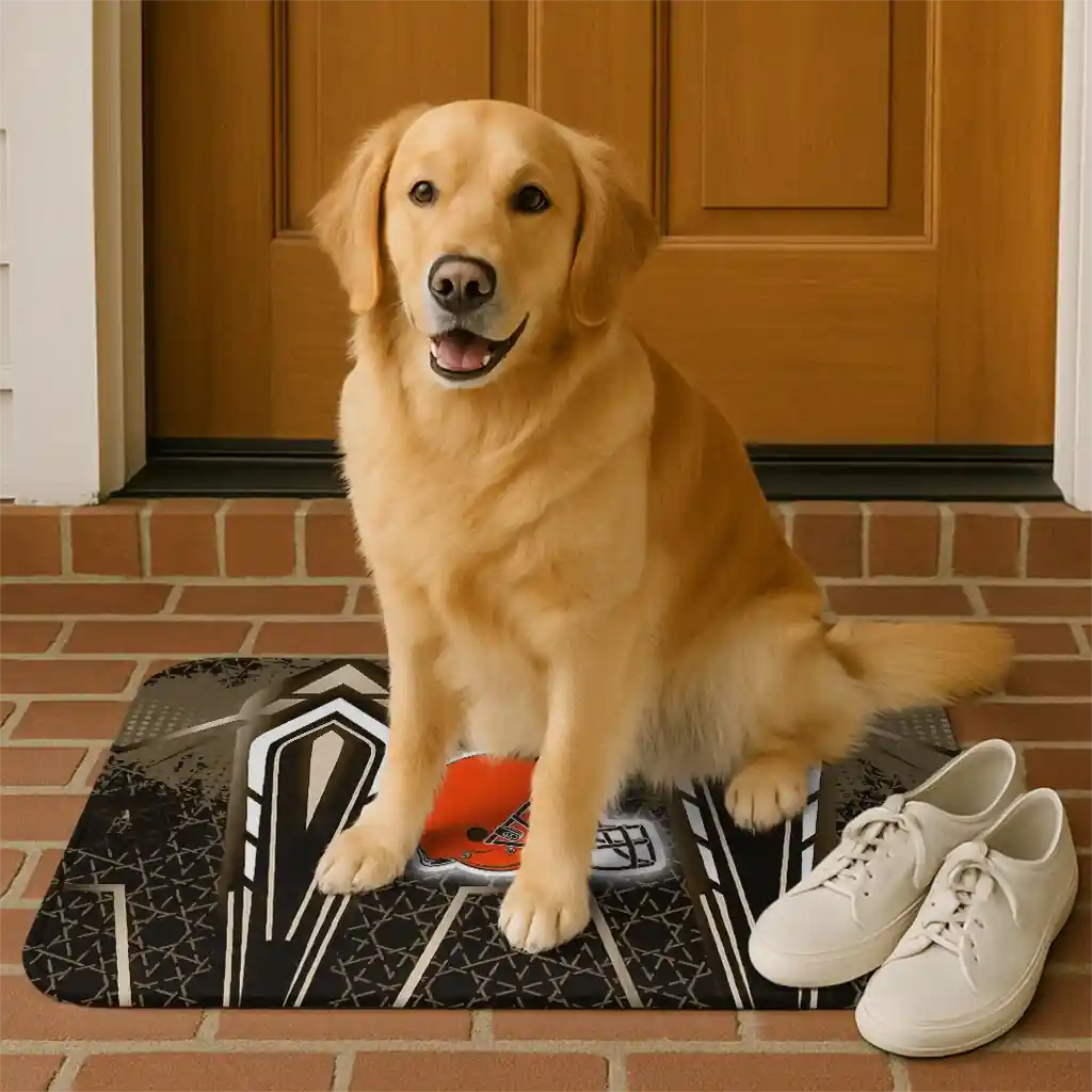 cleveland-browns-graphic-stripes-brown-doormat-high-quality.webp