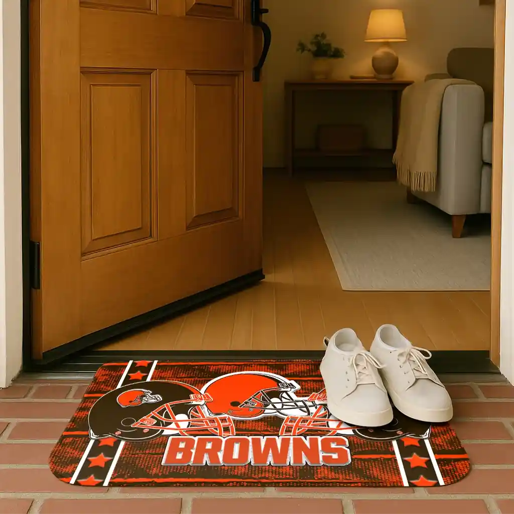 cleveland-browns-helmet-illustration-brown-doormat-fashion-forward.webp