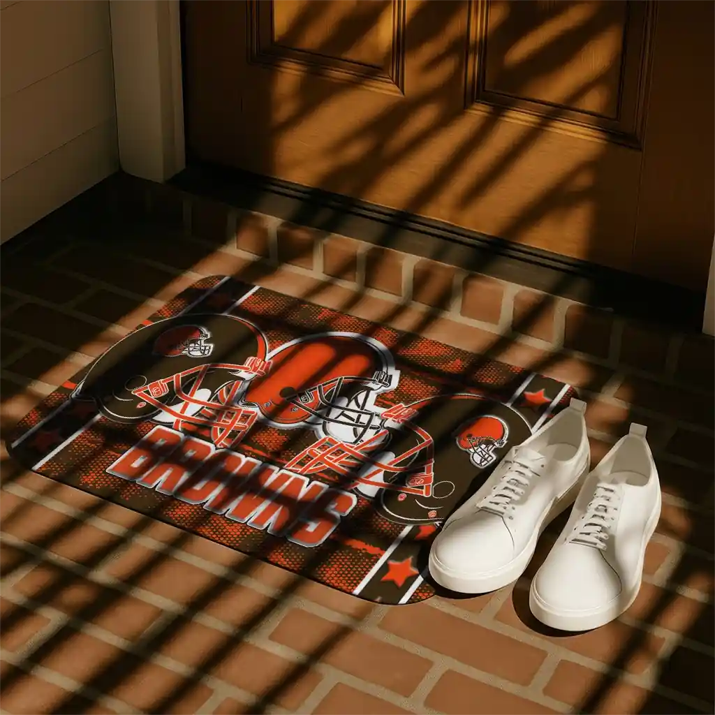 cleveland-browns-helmet-illustration-brown-doormat-trendy.webp