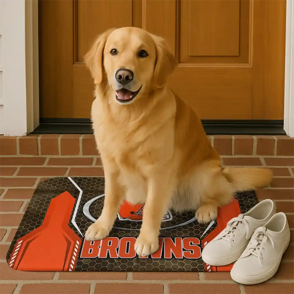 cleveland-browns-hexagon-oval-brown-doormat-high-quality.webp