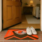 cleveland-browns-ninja-mesh-brown-doormat-best-selling.webp