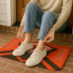 cleveland-browns-ninja-mesh-brown-doormat-best-selling.webp