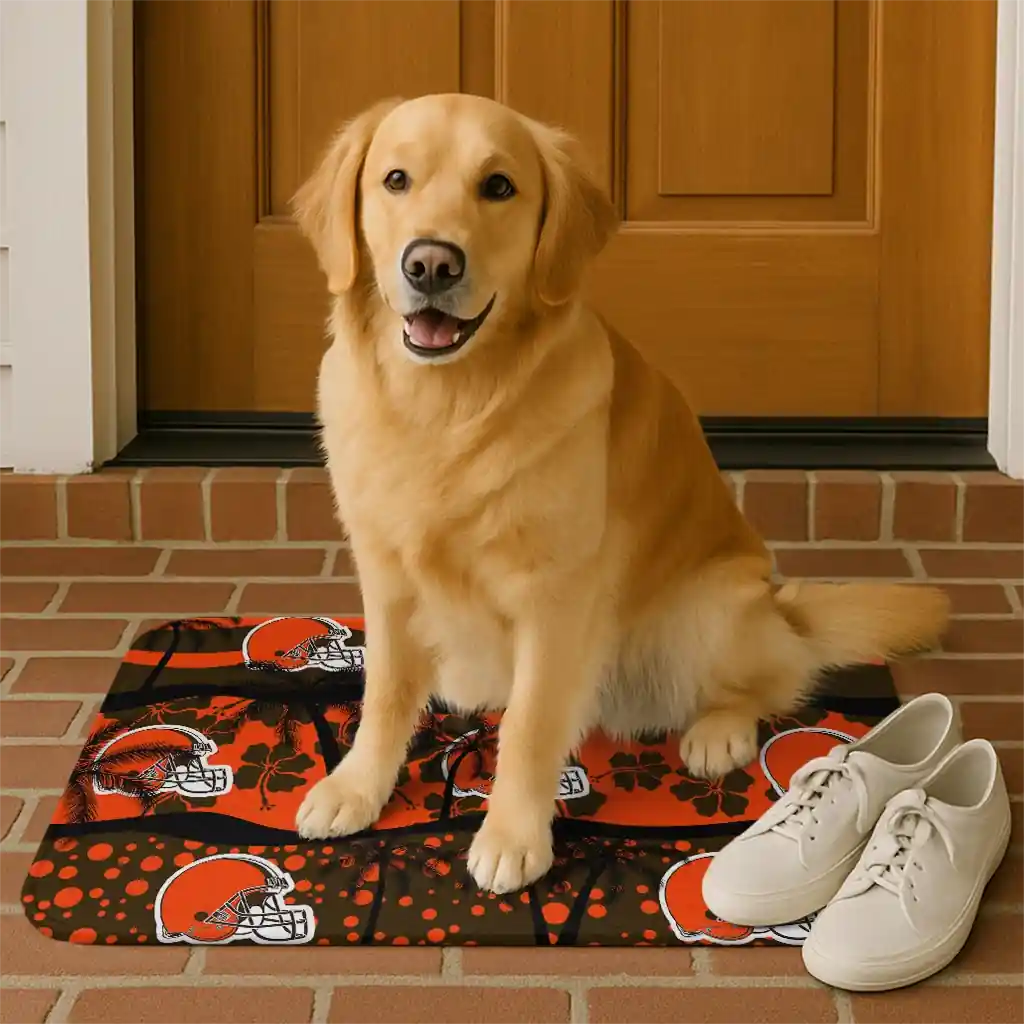cleveland-browns-palm-silhouette-brown-black-doormat-high-quality.webp