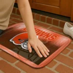 cleveland-browns-pixel-blur-brown-doormat-best-selling.webp