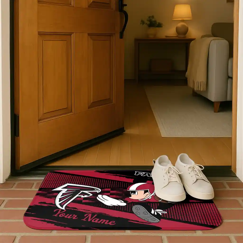 custom-atlanta-falcons-mickey-quarterback-red-black-doormat-fashion-forward.webp