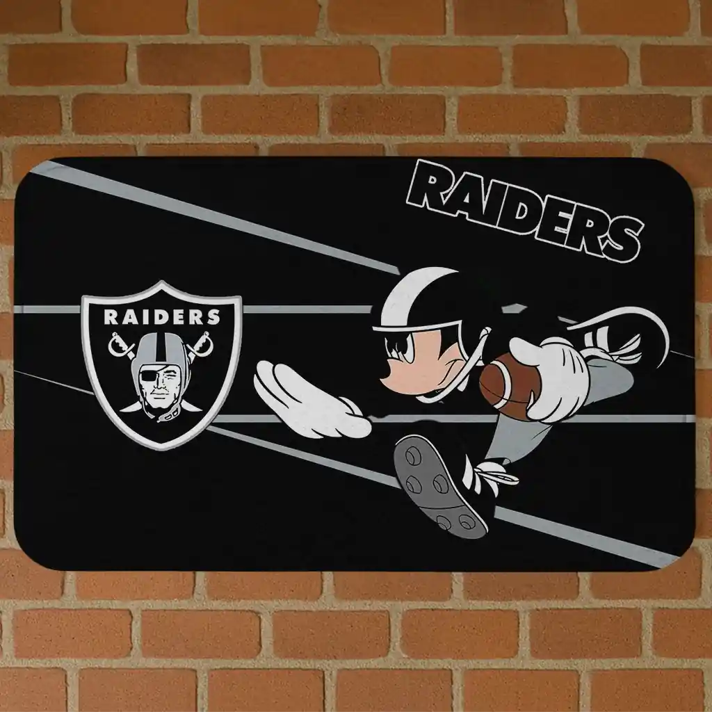 custom-las-vegas-raiders-mickey-quarterback-black-doormat-best-selling.webp custom las vegas raiders mickey quarterback black doormat best selling