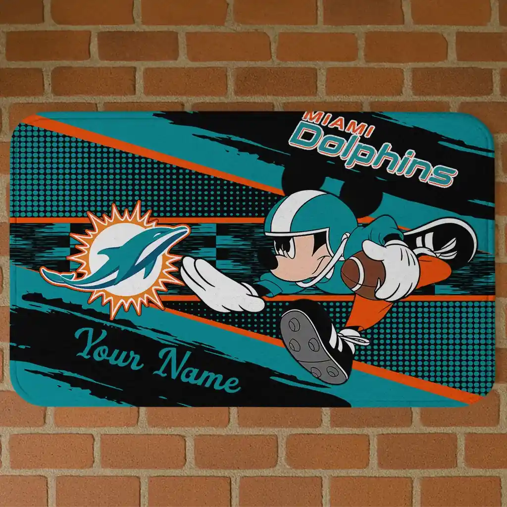 custom-miami-dolphins-mickey-quarterback-aqua-black-doormat-best-selling.webp custom miami dolphins mickey quarterback aqua black doormat best selling