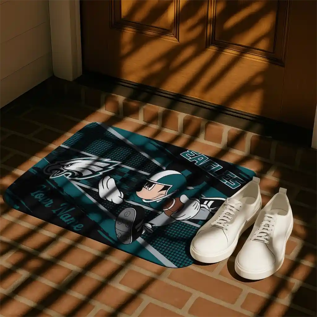 custom-philadelphia-eagles-mickey-quarterback-green-black-doormat-trendy.webp