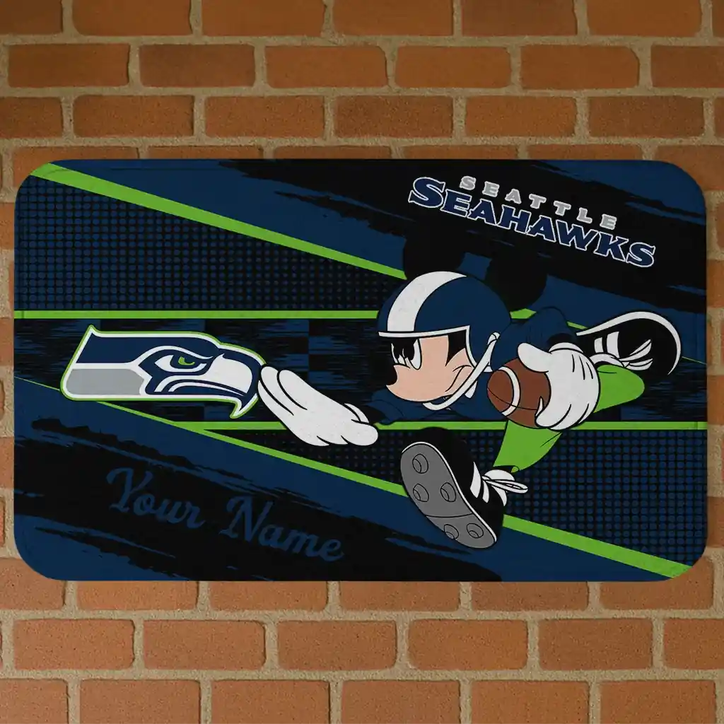 custom-seattle-seahawks-mickey-quarterback-blue-black-doormat-best-selling.webp custom seattle seahawks mickey quarterback blue black doormat best selling