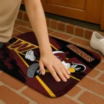 custom-washington-commanders-mickey-quarterback-burgundy-black-doormat-best-selling.webp