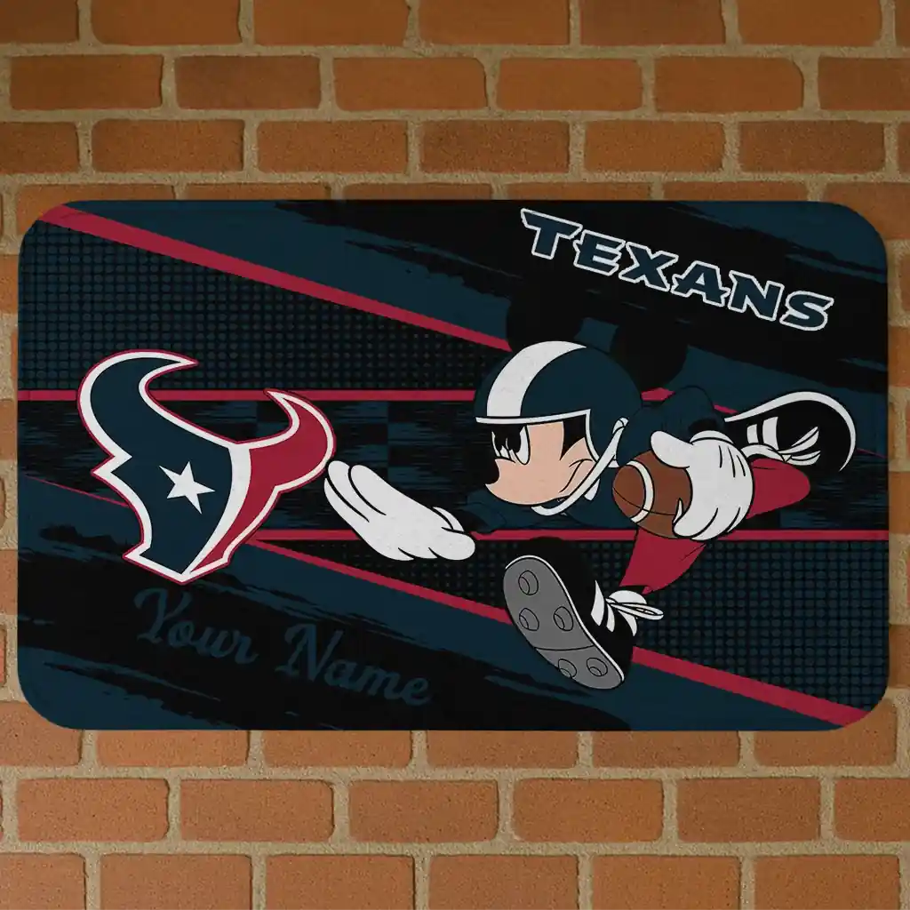 customized-houston-texans-mickey-quarterback-blue-black-doormat-best-selling.webp customized houston texans mickey quarterback blue black doormat best selling