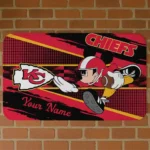 customized-kansas-city-chiefs-mickey-quarterback-red-black-doormat-best-selling.webp
