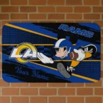 customized-los-angeles-rams-mickey-quarterback-blue-black-doormat-best-selling.webp