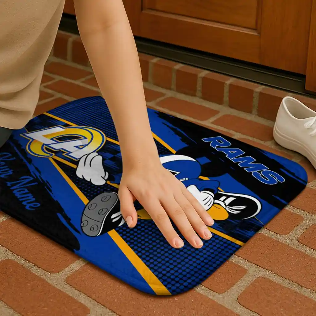 customized-los-angeles-rams-mickey-quarterback-blue-black-doormat-premium-grade.webp