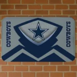 Blue Ninja Mesh Dallas Cowboys Doormat - Non-Slip Fan Mat